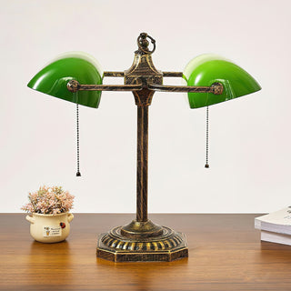 Osilel Lampe de Bureau en Laiton Vintage