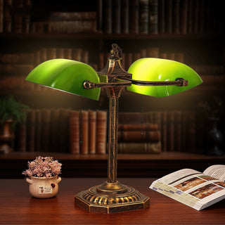 Osilel Lampe de Bureau en Laiton Vintage