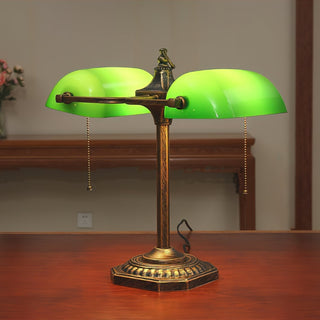 Osilel Lampe de Bureau en Laiton Vintage
