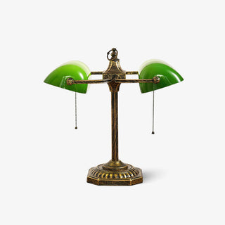 Osilel Lampe de Bureau en Laiton Vintage