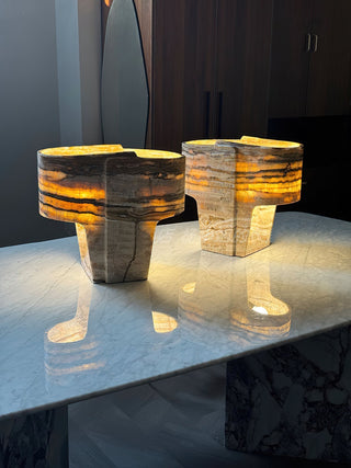Siaria Lampe à Poser Texturée