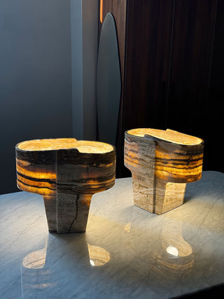 Siaria Lampe à Poser Texturée