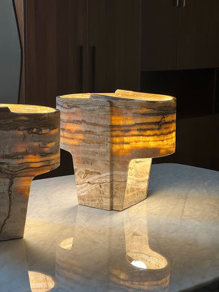 Siaria Lampe à Poser Texturée