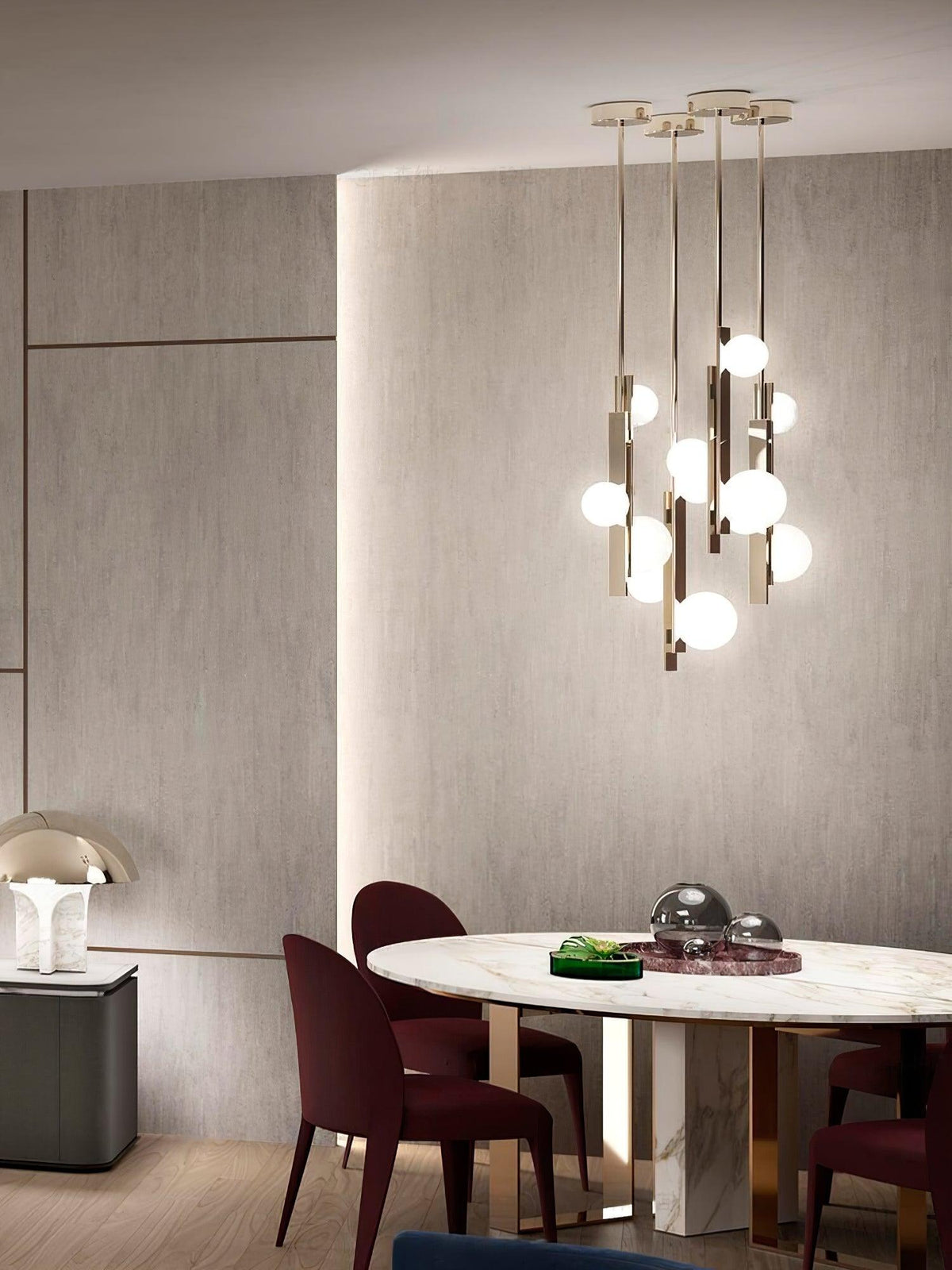 Elderis Suspension en Verre Moderne