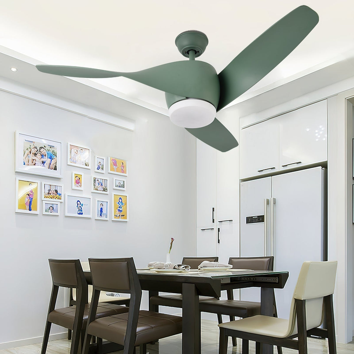 Liororeon Ventilateur de plafond lumineux