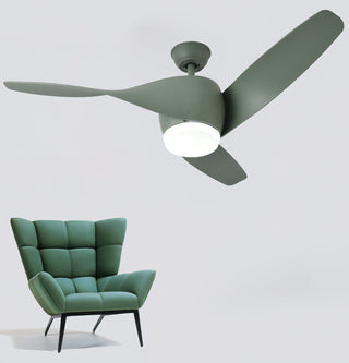 Liororeon Ventilateur de plafond lumineux