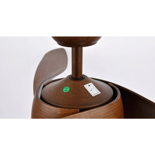 Liororeon Ventilateur de plafond lumineux