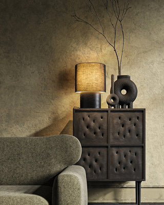 Alvira Lampe de Table en Bois Minimaliste