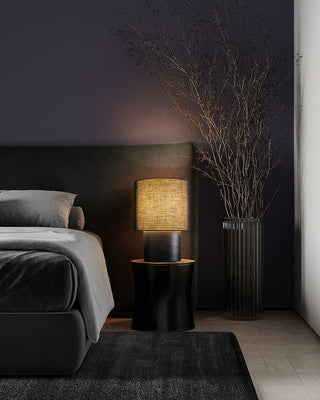 Alvira Lampe de Table en Bois Minimaliste