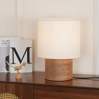 Alvira Lampe de Table en Bois Minimaliste