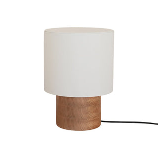 Alvira Lampe de Table en Bois Minimaliste