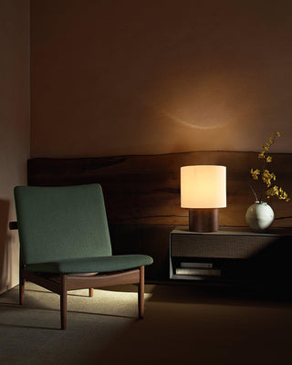 Alvira Lampe de Table en Bois Minimaliste