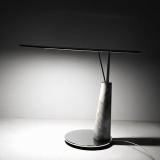 Lunaris Modern Marble Table Lamp-Neutral Decor