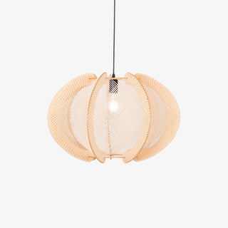 Calyraice Suspension en Bois et Corde de Chanvre