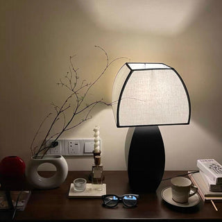 Alux Lampe de Table Minimaliste Tissu