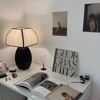 Alux Lampe de Table Minimaliste Tissu