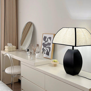 Alux Lampe de Table Minimaliste Tissu