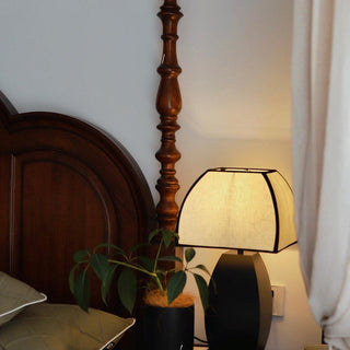 Alux Lampe de Table Minimaliste Tissu
