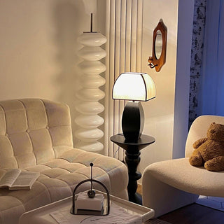 Alux Lampe de Table Minimaliste Tissu