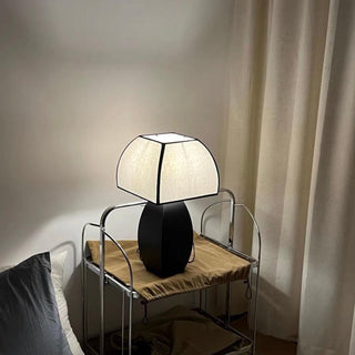 Alux Lampe de Table Minimaliste Tissu