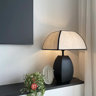 Alux Lampe de Table Minimaliste Tissu