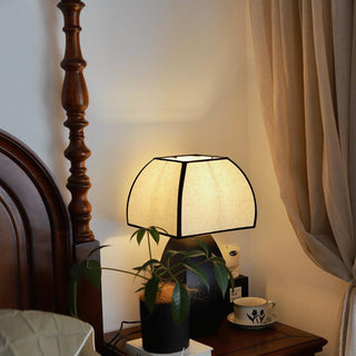 Alux Lampe de Table Minimaliste Tissu
