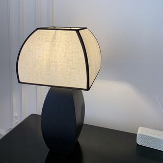 Alux Lampe de Table Minimaliste Tissu
