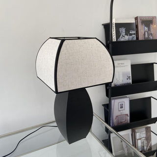 Alux Lampe de Table Minimaliste Tissu