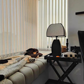 Alux Lampe de Table Minimaliste Tissu