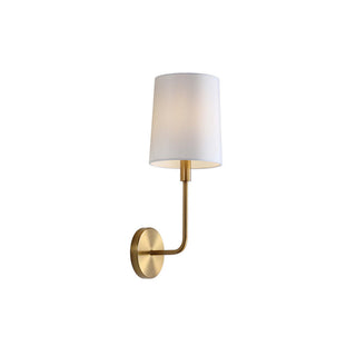 Orvynia Applique Murale Laiton Tissu Minimaliste Moderne