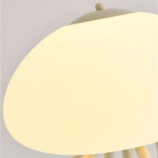 Zosilyra Whimsical Glass Jellyfish Table Lamp-Neutral Decor