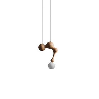 Thaddeus Suspension en Bois de Luxe