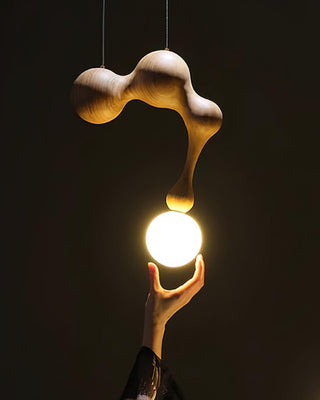 Thaddeus Suspension en Bois de Luxe