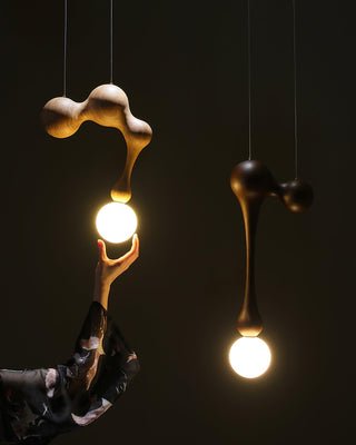 Thaddeus Suspension en Bois de Luxe