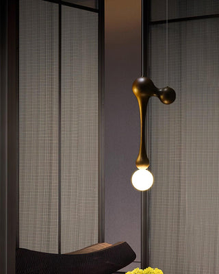 Thaddeus Suspension en Bois de Luxe