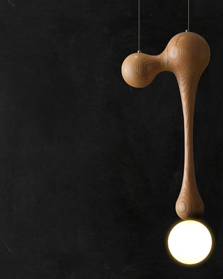Thaddeus Suspension en Bois de Luxe