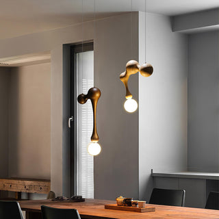 Thaddeus Suspension en Bois de Luxe