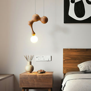 Thaddeus Suspension en Bois de Luxe