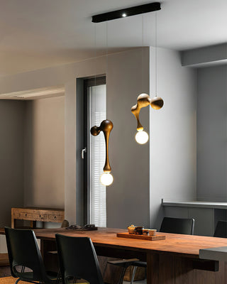 Thaddeus Suspension en Bois de Luxe