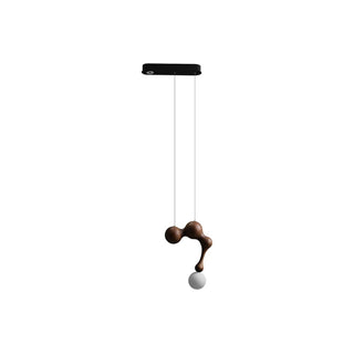 Thaddeus Suspension en Bois de Luxe
