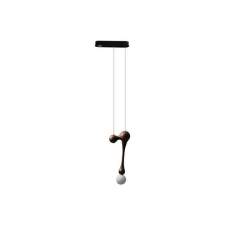 Thaddeus Suspension en Bois de Luxe