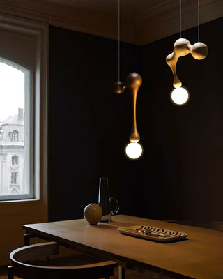 Thaddeus Suspension en Bois de Luxe