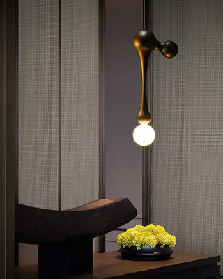 Thaddeus Suspension en Bois de Luxe