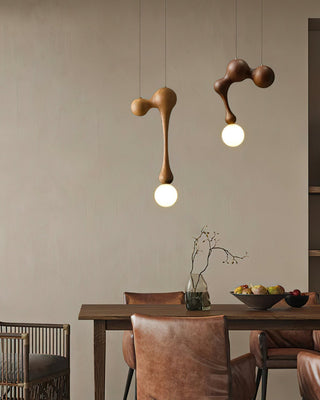 Thaddeus Suspension en Bois de Luxe