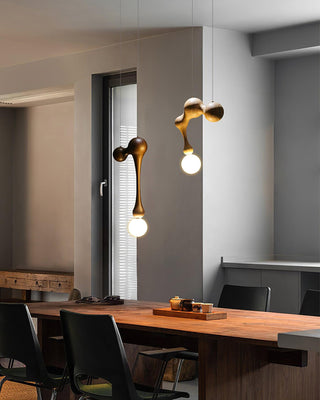 Thaddeus Suspension en Bois de Luxe