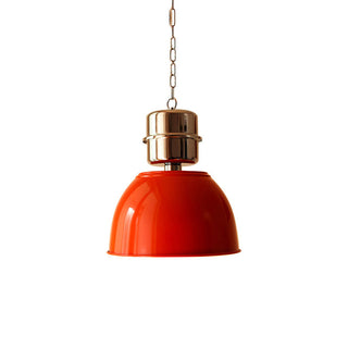 Evlaeia Suspension Métal Orange Minimaliste Moderne