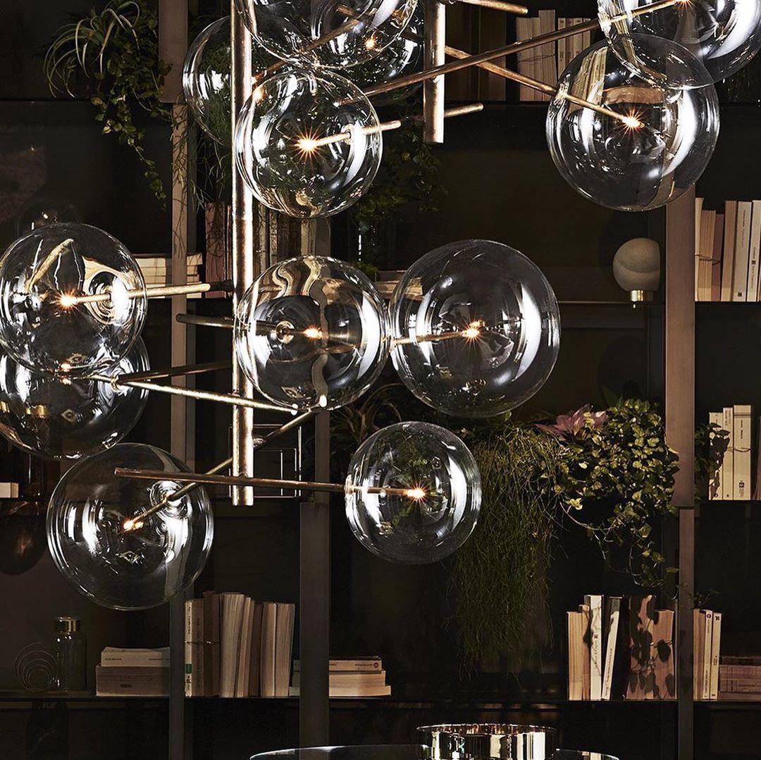Coretta Lustre LED Cristal Clair