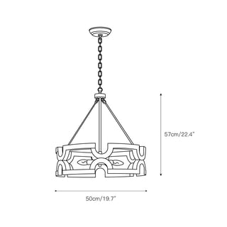 Evelan Lustre Bois Sculpté à la Main Créativité Individuelle