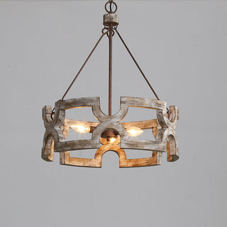 Evelan Lustre Bois Sculpté à la Main Créativité Individuelle