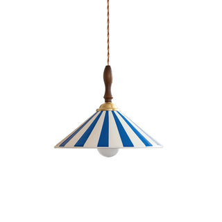 Jollycap Suspension Abat-jour Céramique Rayé-Luire
